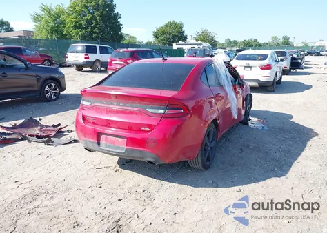 2014 Dodge Dart Sxt из США, поврежденный, VIN 1C3CDFBB4ED866419